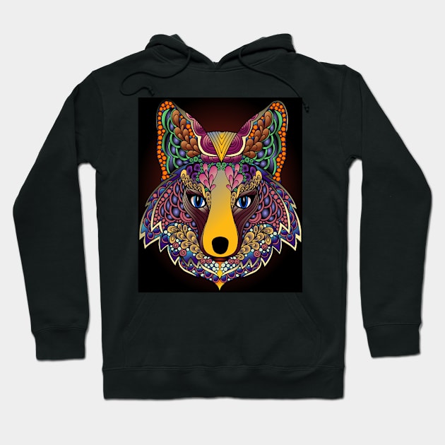 Animal Faces 13 (Style:7) Hoodie by luminousstore